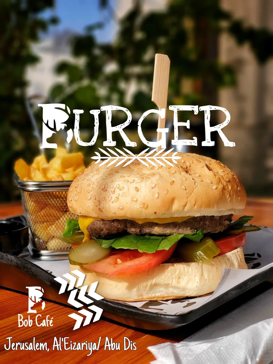 Bob Cafe burger